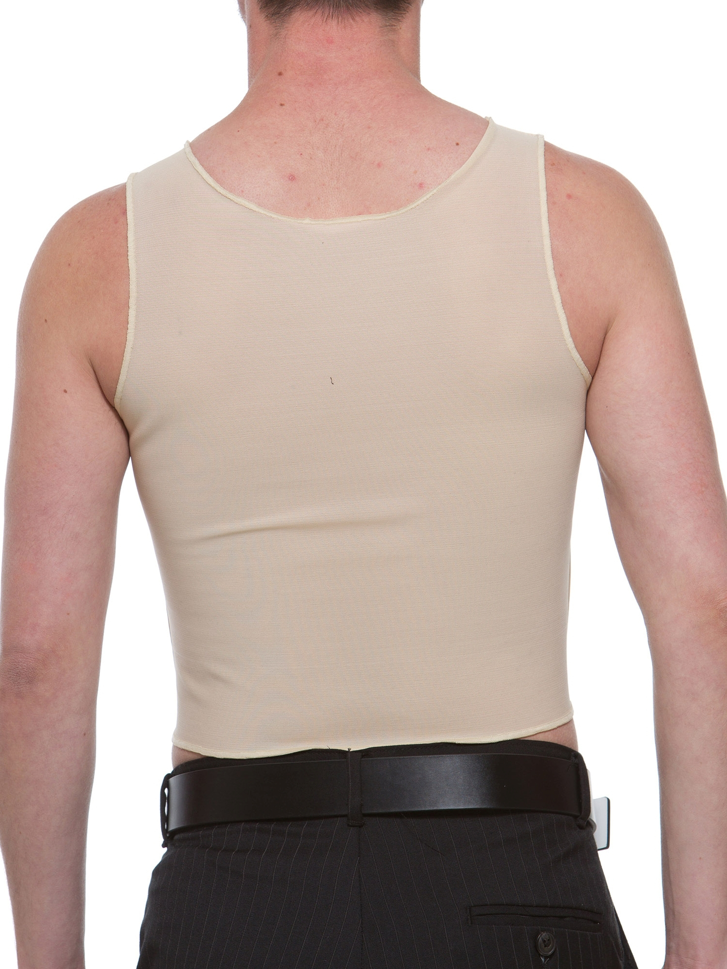 Underworks FTM Extreme Tri-Top Chest Binder Top 983 - Nude X-small :  : Office Products