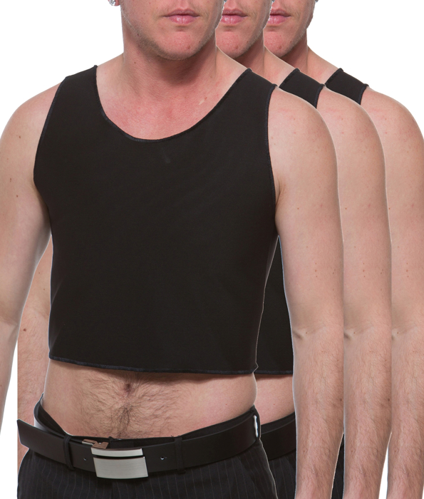 Underworks Extreme Compression Tritop Chest Binder for FTM and Cosplay